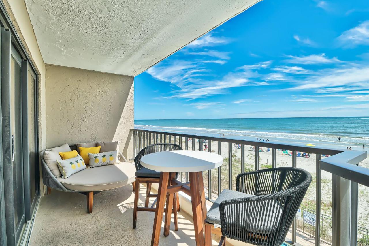 Direct Ocean Front 3Br 3Ba Beach Front Myrtle Beach Exteriör bild