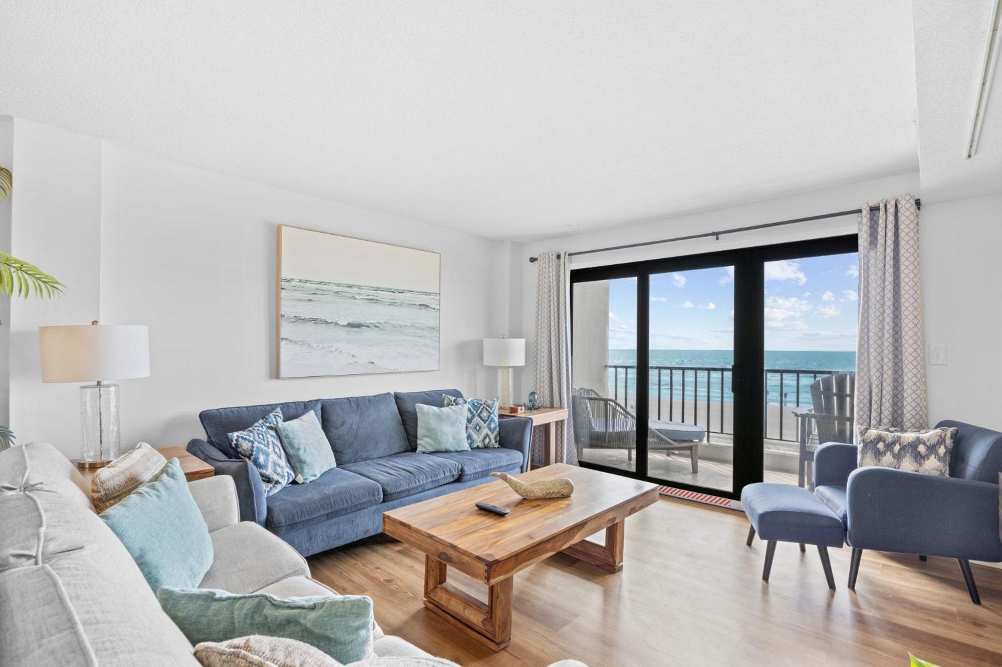Direct Ocean Front 3Br 3Ba Beach Front Myrtle Beach Exteriör bild