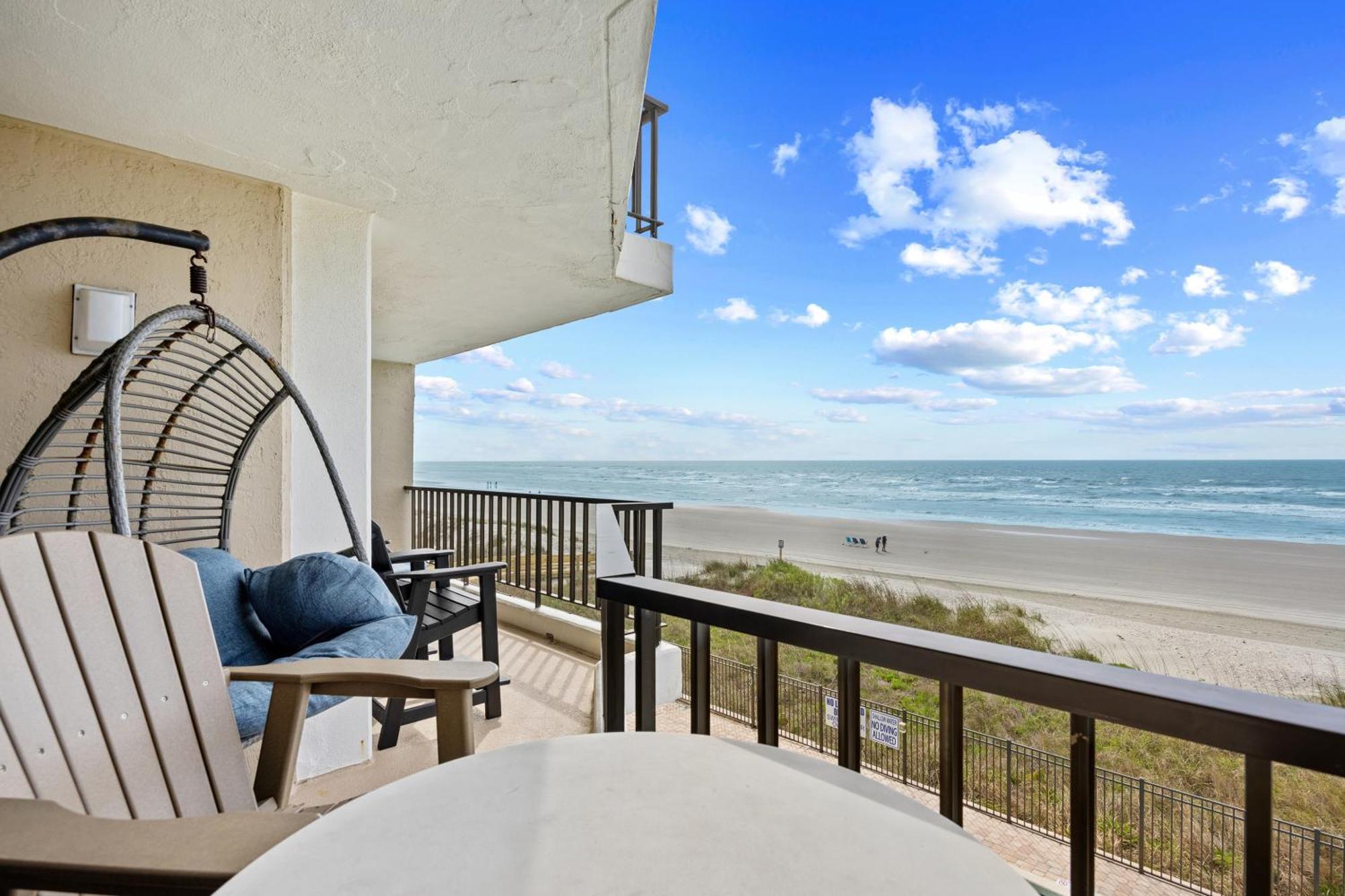 Direct Ocean Front 3Br 3Ba Beach Front Myrtle Beach Exteriör bild