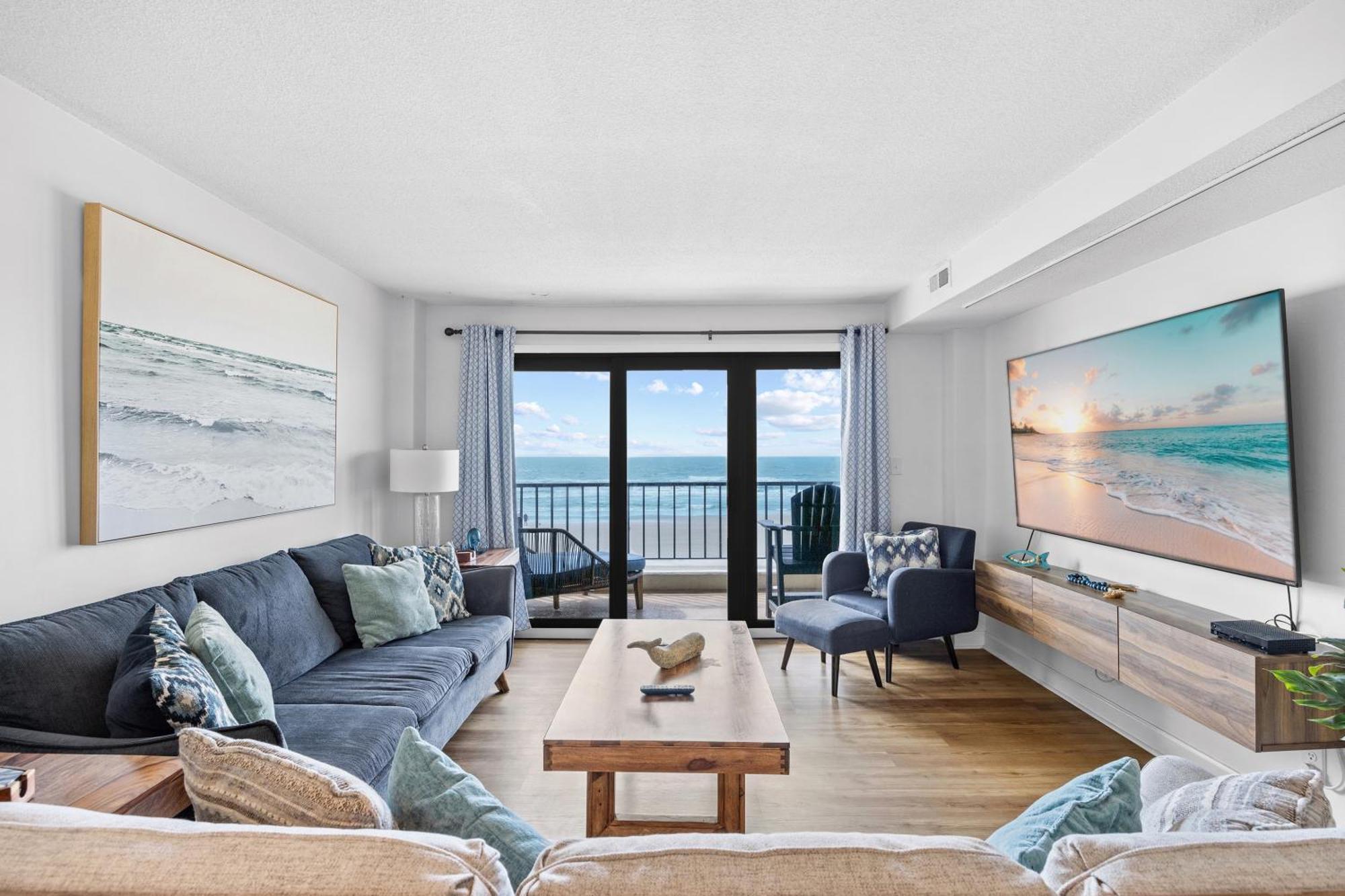 Direct Ocean Front 3Br 3Ba Beach Front Myrtle Beach Exteriör bild