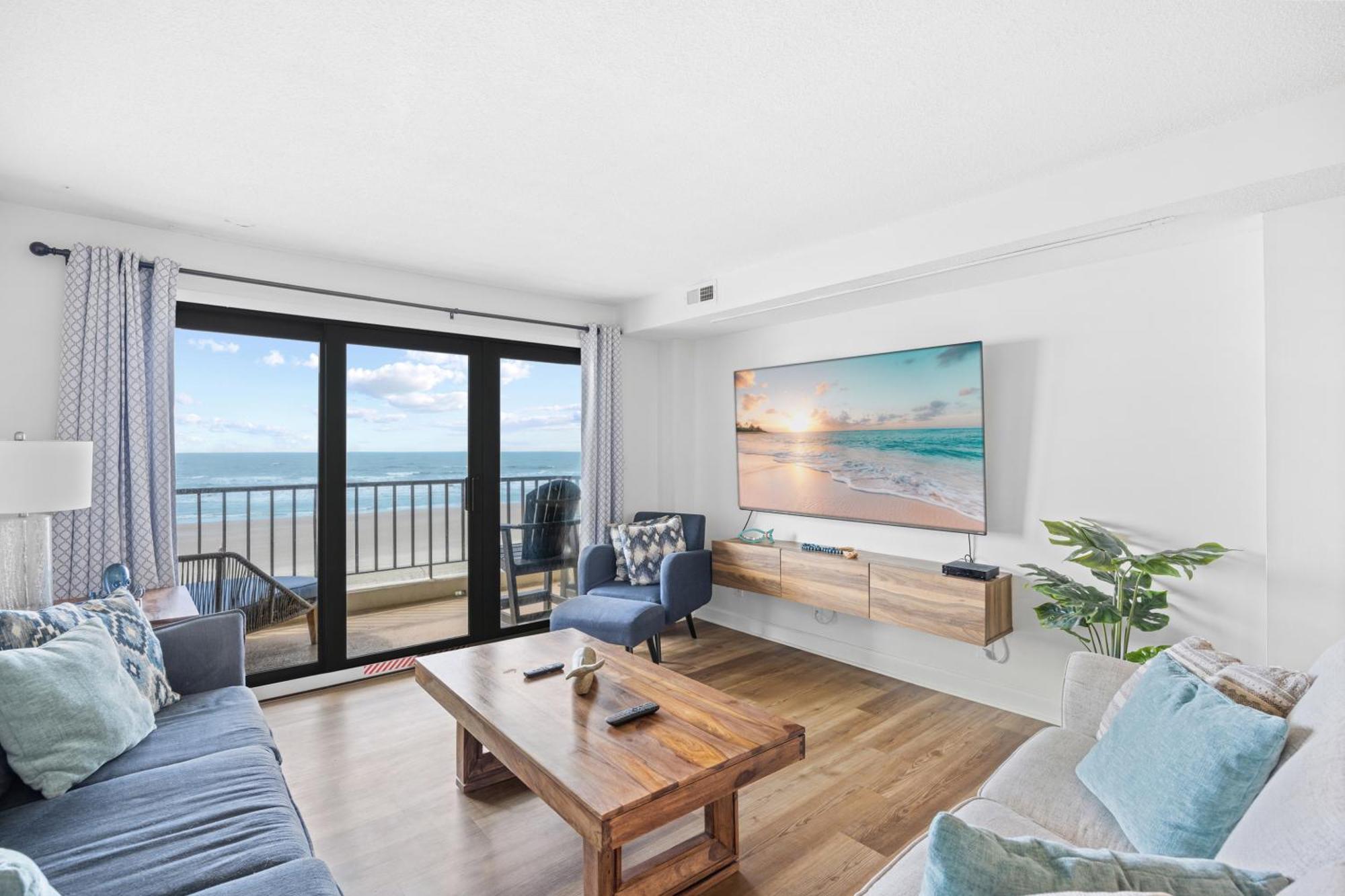 Direct Ocean Front 3Br 3Ba Beach Front Myrtle Beach Exteriör bild